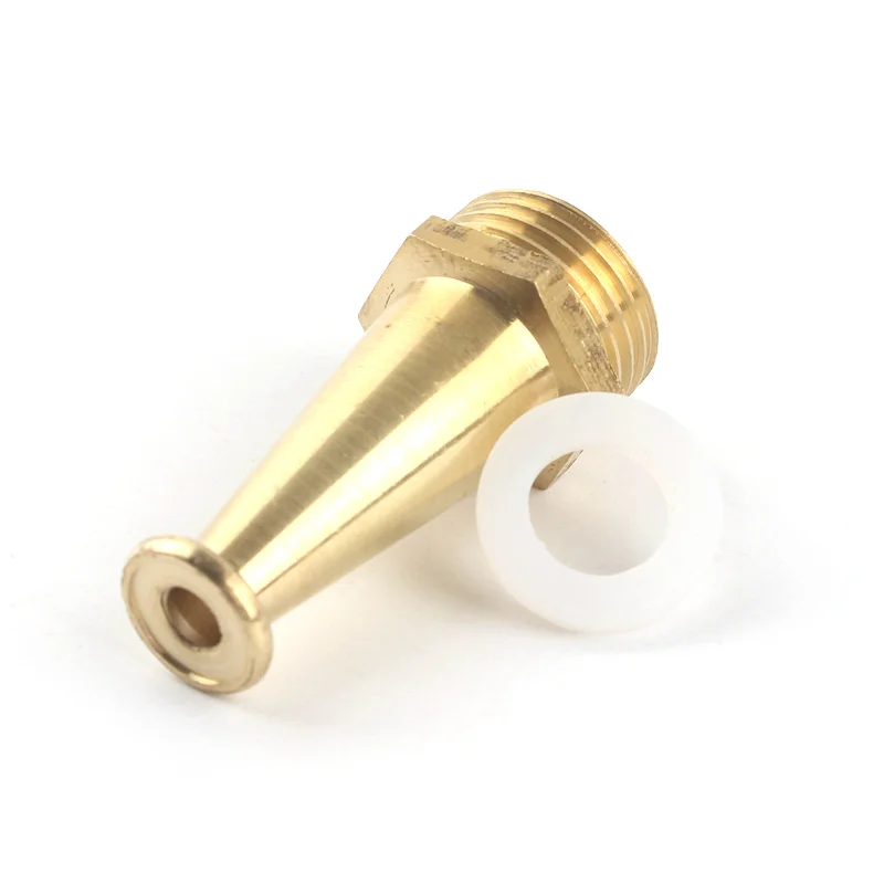 

Латунная насадка для водяного пистолета высокого давления G1/2 дюйма, медная насадка для распылителя воды для автомойки, медные дождевальные...