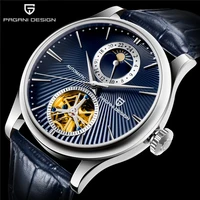 2021 pagani design new antique series mens automatic mechanical watch waterproof leather sapphire glass watch relogio masculino