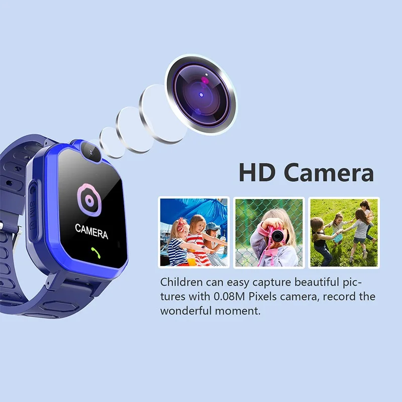 Детские Смарт часы LBS Kid для детей экстренные вызовы локатор трекер монитор