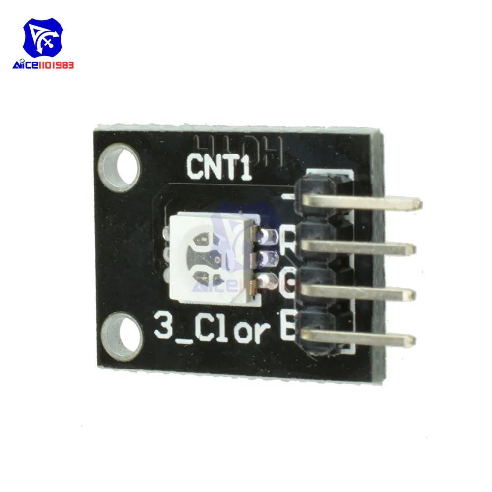 Diymore 5 шт./лот KY 009 5050 RGB SMD СВЕТОДИОДНЫЙ модуль 3 цвета света для Arduino MCU Raspberry CF|light