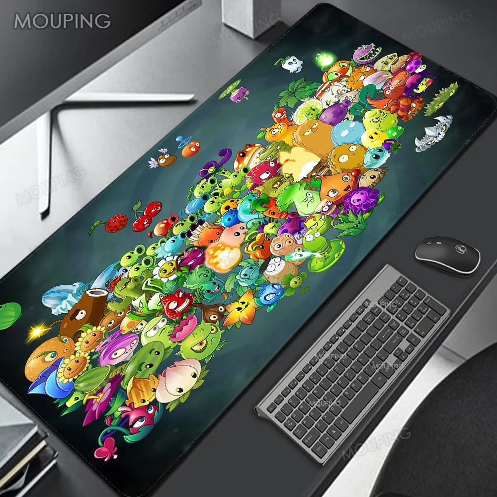 

Anime Deskmat 900x400 Mouse Pad 80x30 Mouse Carpet Cartoon Anti-slip Mat Table Mat Xl Mausepad Computer Green Gaming Accessories