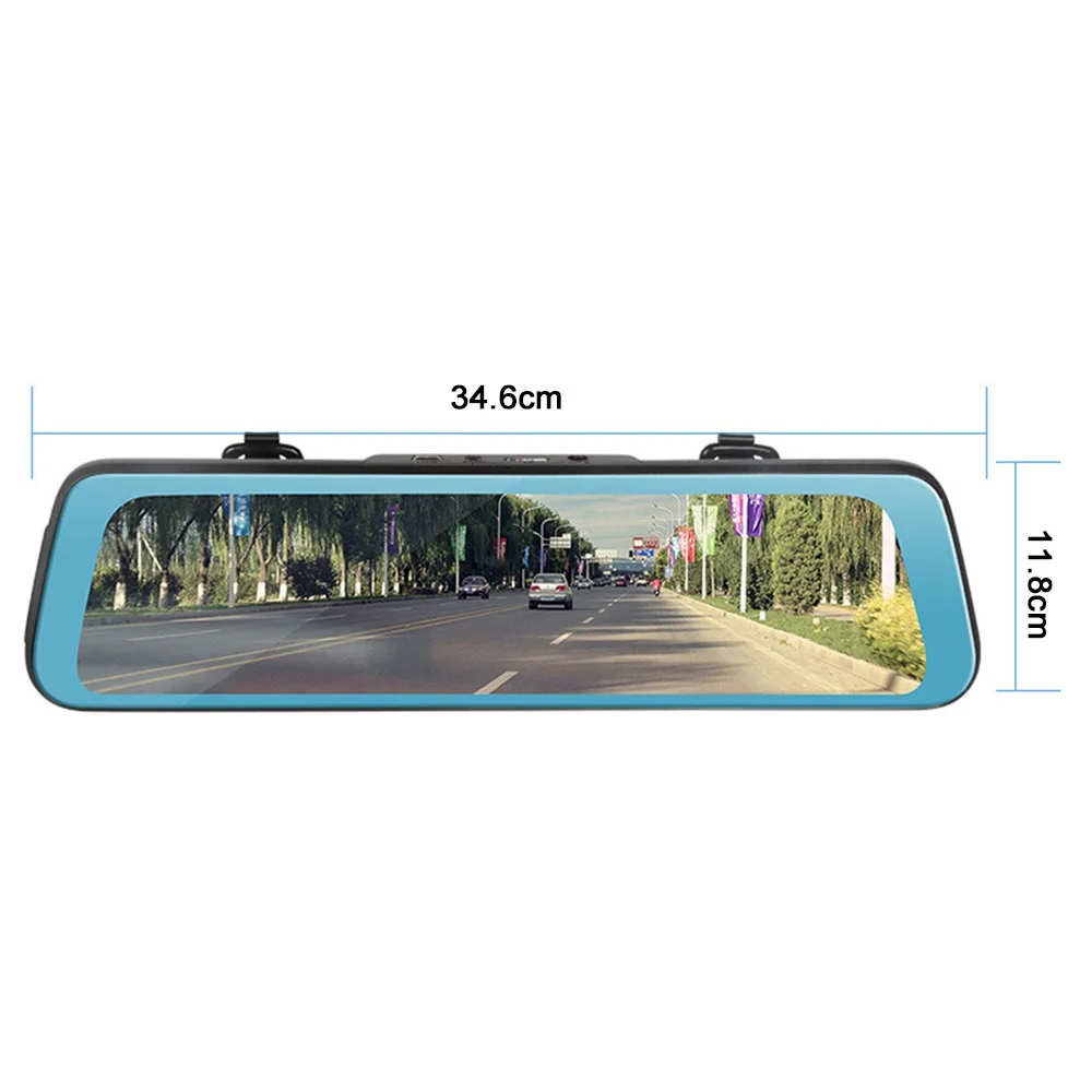 

Full HD Car DVR Camera 10" IPS Touch Screen Rear View Mirror Car DVR Mirror Dash Camera Dash Cam Dual Car Camera Drive Recorder
