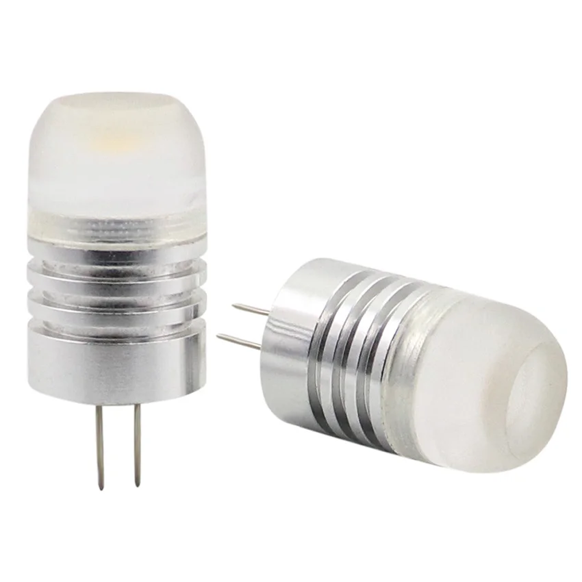 Midcars Светодиодная лампа G4 Cob Led 1,5 Вт от 12 В до 24 В переменного и постоянного тока, сменные галогенные лампы для прожектора
