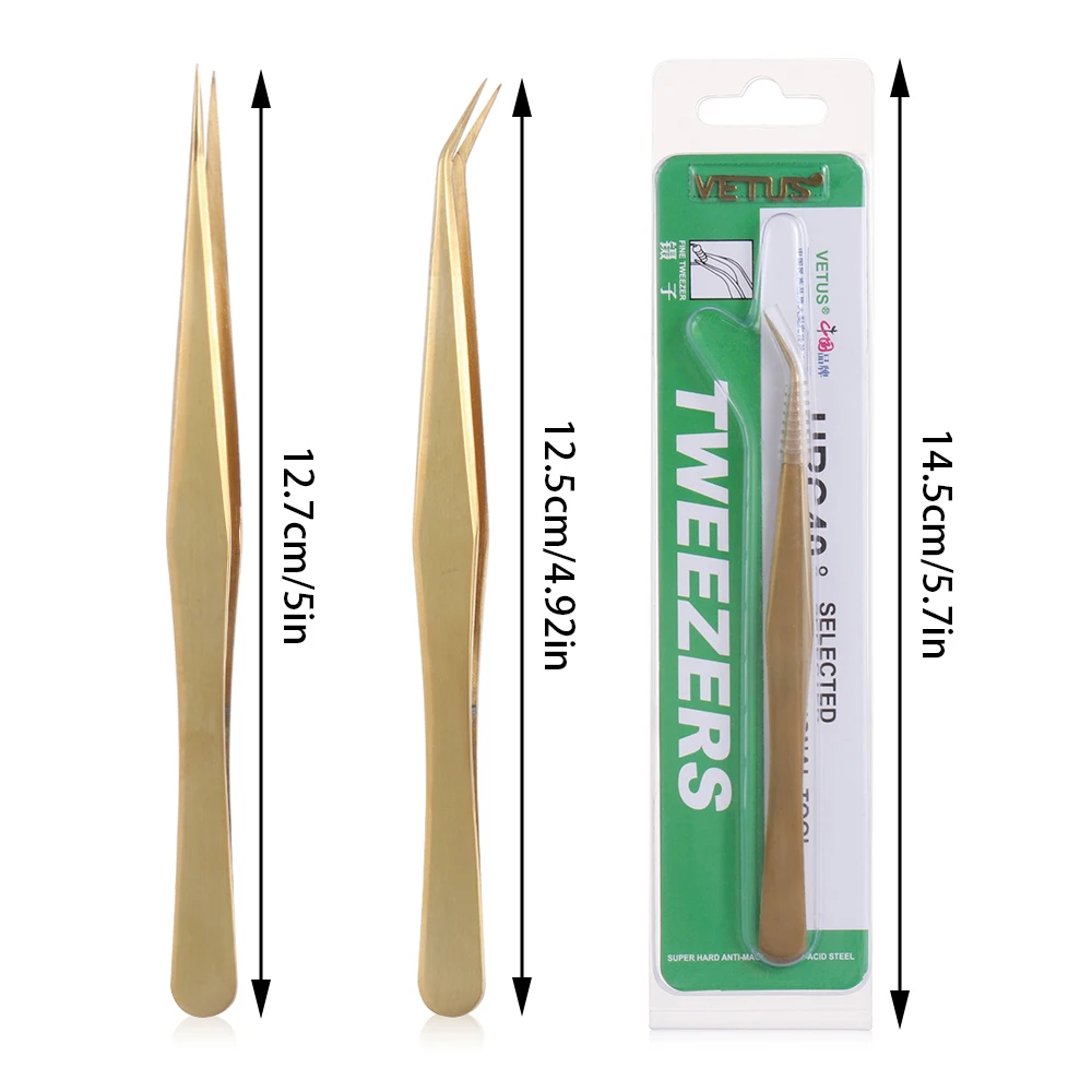 

Stainless steel Eyelash Tweezers Butterfly peacock design pinhole false eyelash tweezer 3D Volume Eyelash Extension Tweezer tool