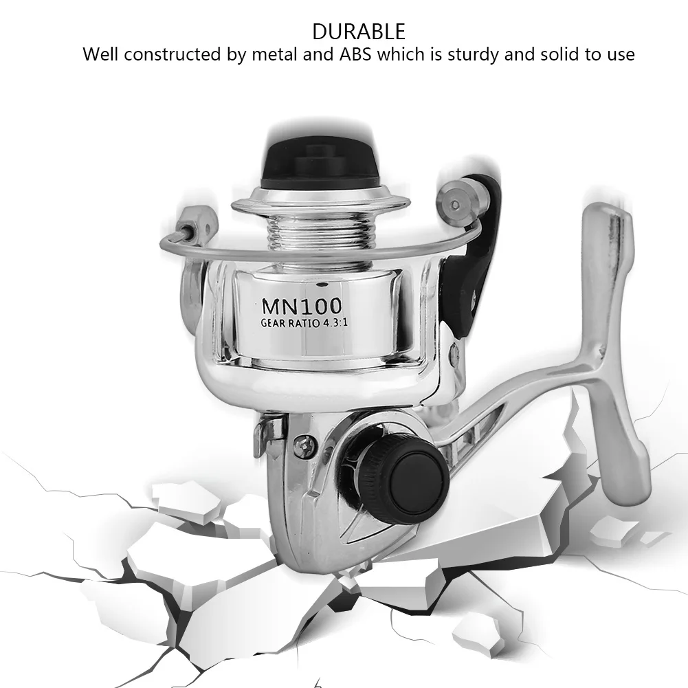 Бесплатная доставка металлическая Рыболовная катушка 5:3:1 для спиннинга