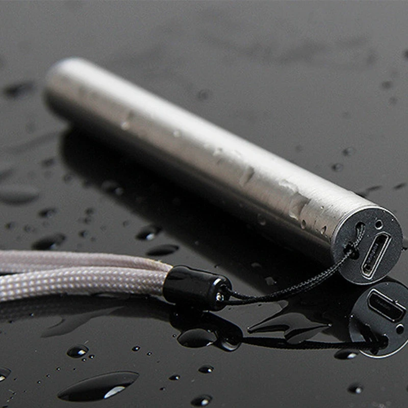 Светодиодный водонепроницаемый фонарик для кемпинга с Usb зарядкой многоразовый