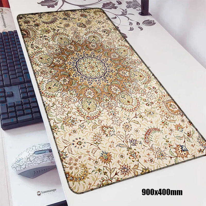 

Large Pc Gamer Accessories The Persian Lines Stitch Computer Mouse Pad Company Desk Mat For Gamers Game Mats Anime Mousepad Xxl