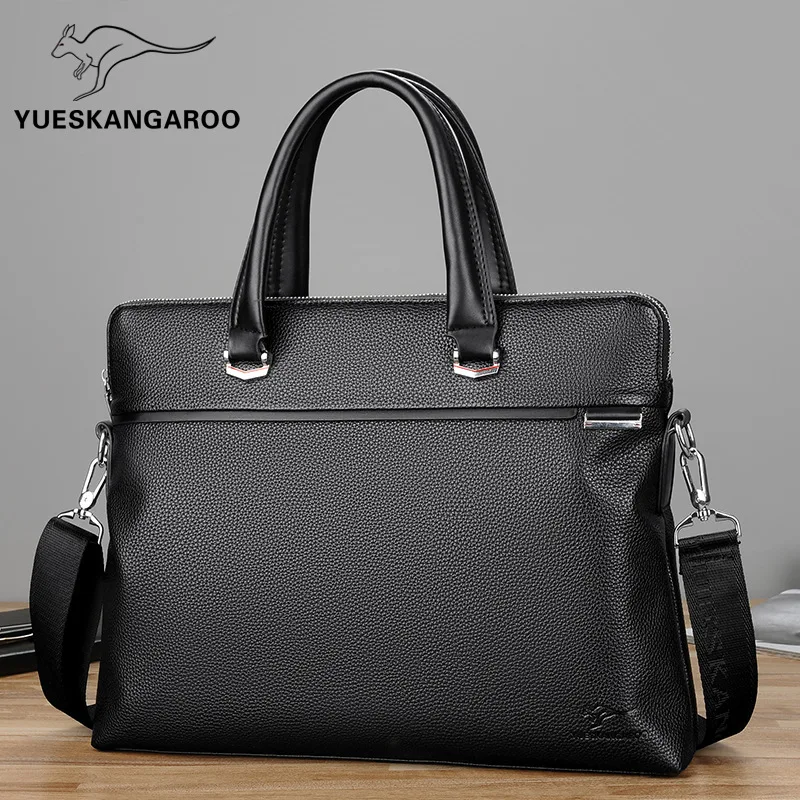 

Yue Sen Tianhongdaishu Man Bag Handbag Men's Business Briefcase Fashion A4 File Package Casual Backpack Shoulder Bag 091