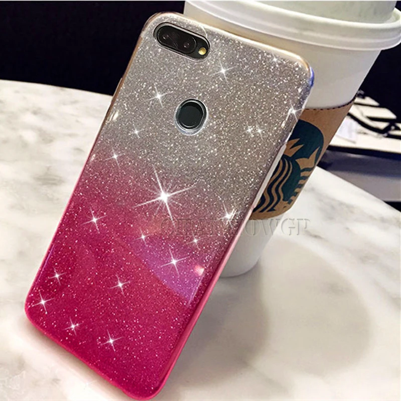 Мягкий силиконовый чехол с блестками для Xiaomi Mi 9 8 Lite SE A1 A2 MIX 2S Redmi K20 6 6A 5 Plus Note 7 Pro 4X 4