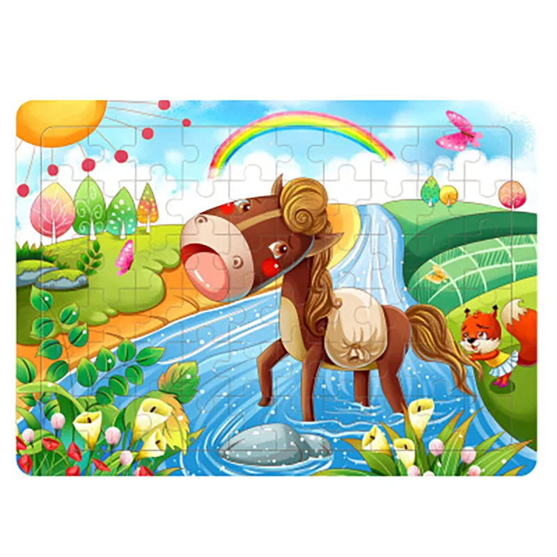 Пазл деревянный для детей 2-3-4-5 лет 60 шт. | Игрушки и хобби