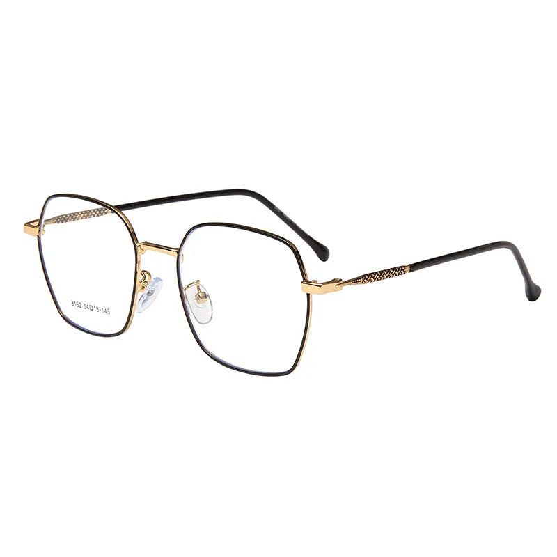 

Newly Blue Light Blocking Glasses Anti Eye Strain Fashion Metal Frame Glasses For Reading Play Computer