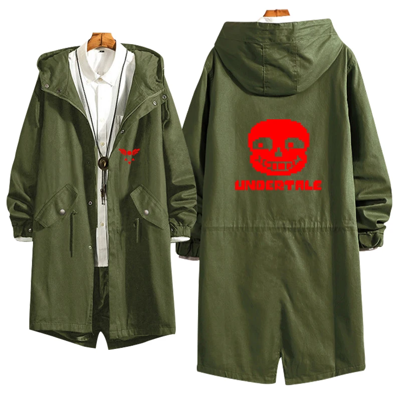 Аниме окружающая Косплей Undertale светящаяся цветная печать на молнии пальто новая