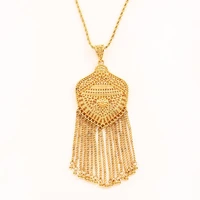 islam middle eastern muslim european and american style alloy hanging tassel pendant necklace