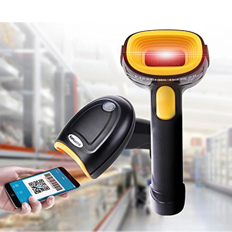 Kercan CCD проводной USB 2D/QR/PDF417/матрица данных ПЗС сканер штрих кодов считыватель KR