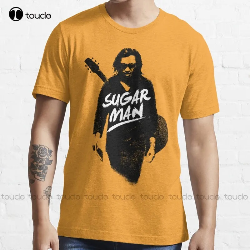 Фото Новинка Sixto Родригес | Мужская хлопковая футболка Sugar унисекс Женская одежда