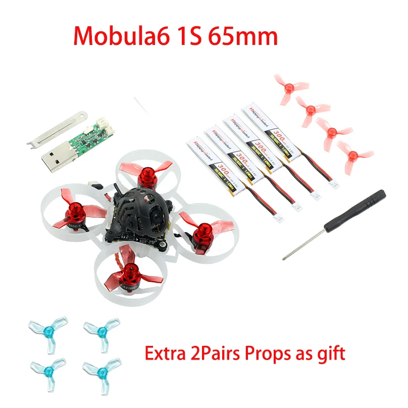 Happymodel Mobula 7 75 мм Mobula6 65 мм Bwhoop Crazybee F4 Pro OSD 2S FPV гоночный Дрон Квадрокоптер обновление BB2 ESC 700TVL Mobula 6