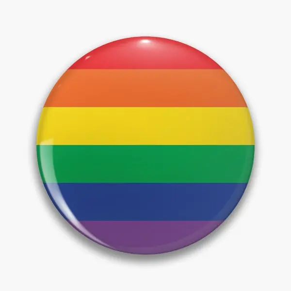 

Rainbow Pride Flag Customizable Soft Button Pin Metal Hat Lover Gift Collar Jewelry Badge Funny Clothes Cute Creative Cartoon