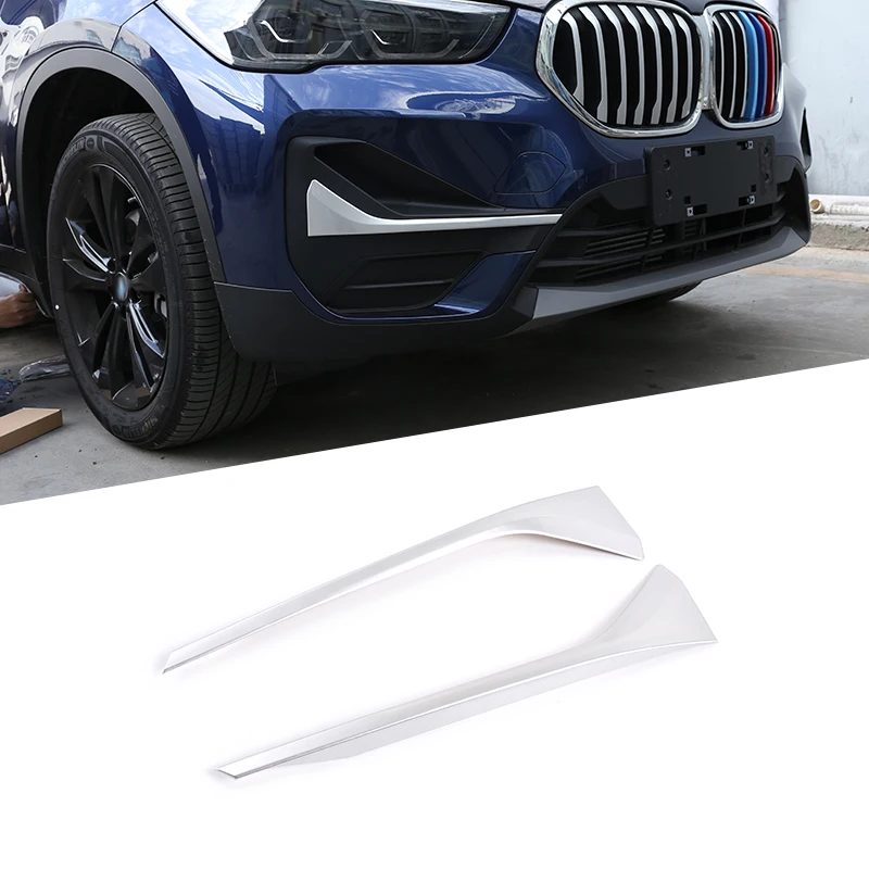 2 предмета для BMW новый X1 F48 2020 ABS хромированные передние противотуманные фары