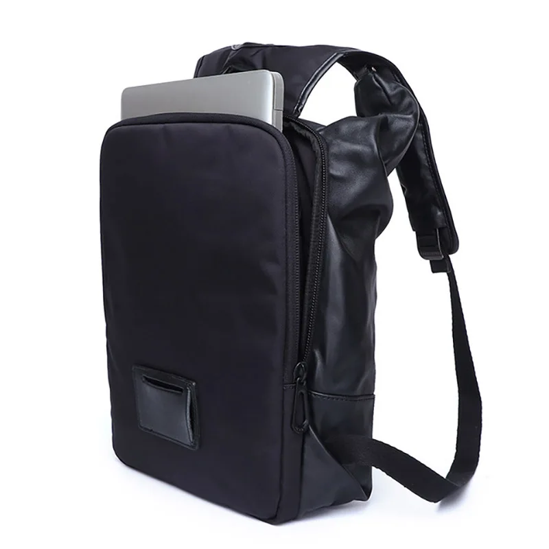 Мужской кожаный рюкзак AETOO стильная кожаная уличная сумка для отдыха спортивная