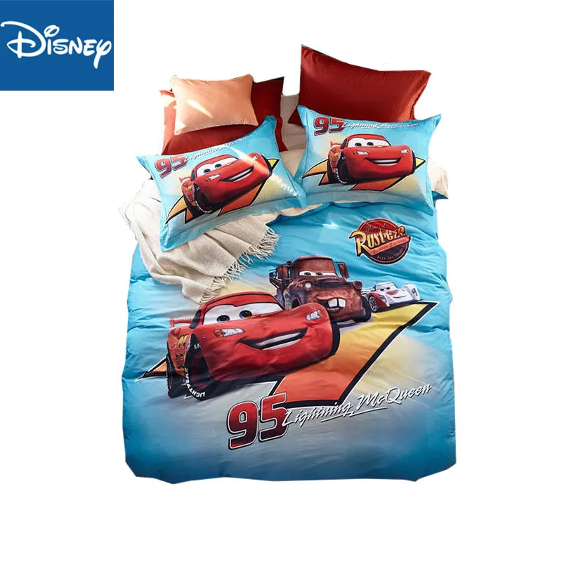 Комплект постельного белья с принтом Тачки | Дом и сад