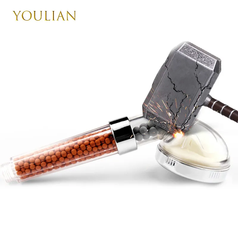 Долговечная прочная насадка для душа высокого давления повышающая