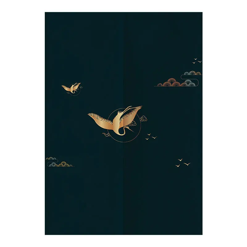 Новинка дверная занавеска для гостиной спальни фэн-шуй японская | Дом и сад