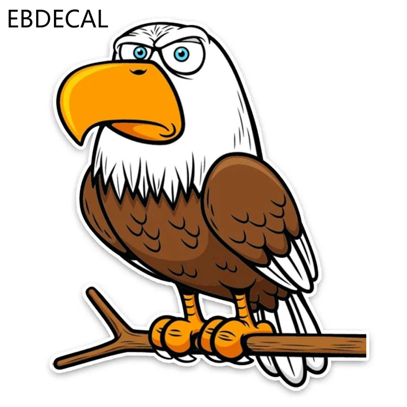 Ebdeckle прекрасный ястреб Хищник на ветках декор для Авто/бампер/окно/настенные