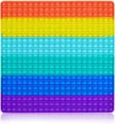 40 см, 12 дюймов, огромная Радужная пузырьковая милая игрушка, супер большая, очень большая, огромный квадрат