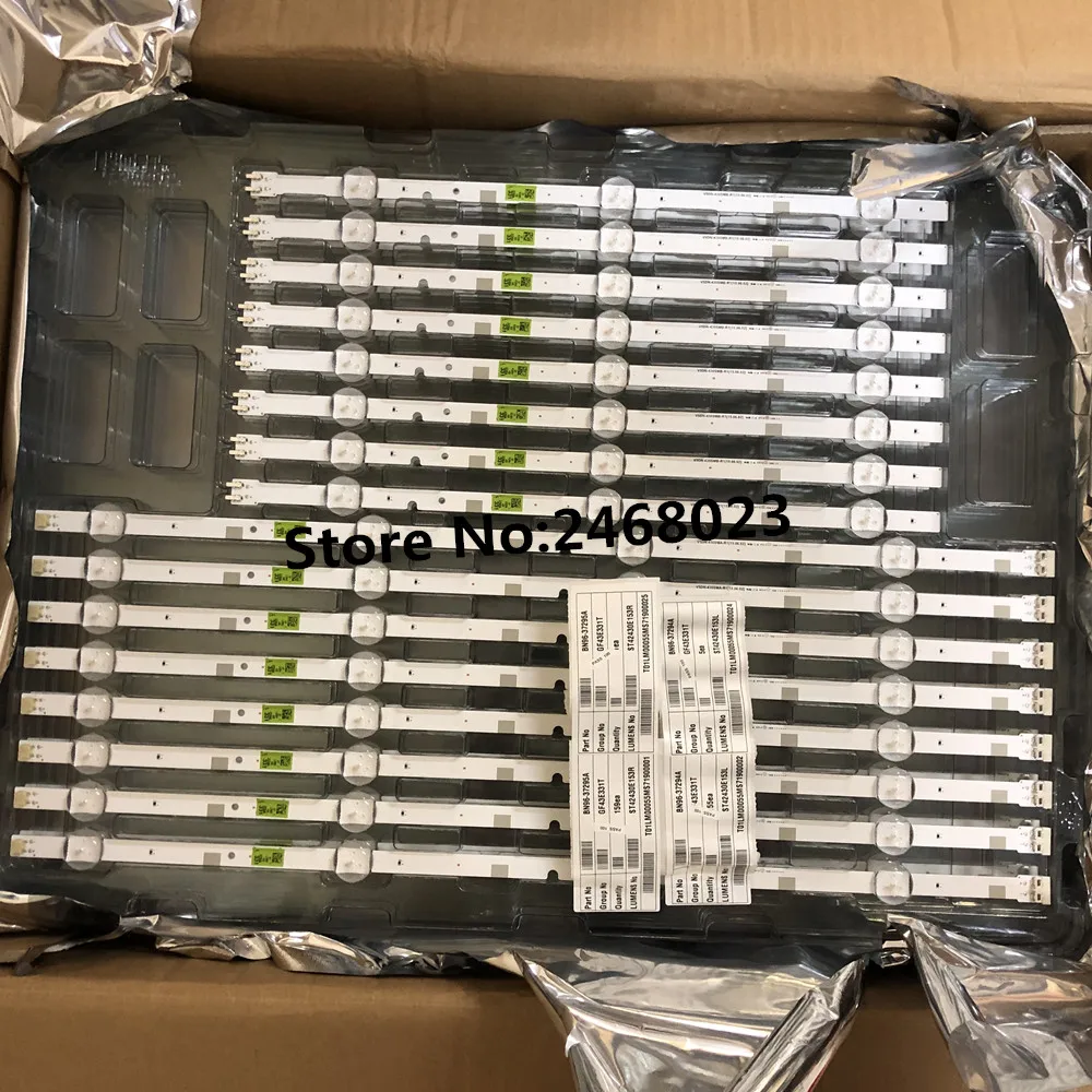 5 компл. = 40 шт. Светодиодная подсветка полосы для Samsung UN43J5200AG 2015 SVS43 FCOM FHD V8DN-430SMB-R0