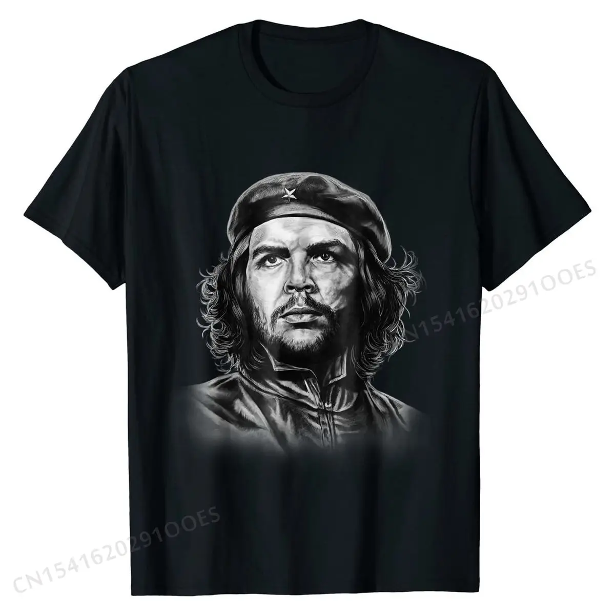 

Hand Drawn Che Guevara T-Shirt Tees New Arrival Fashionable Cotton Oversized T-shirt For Men