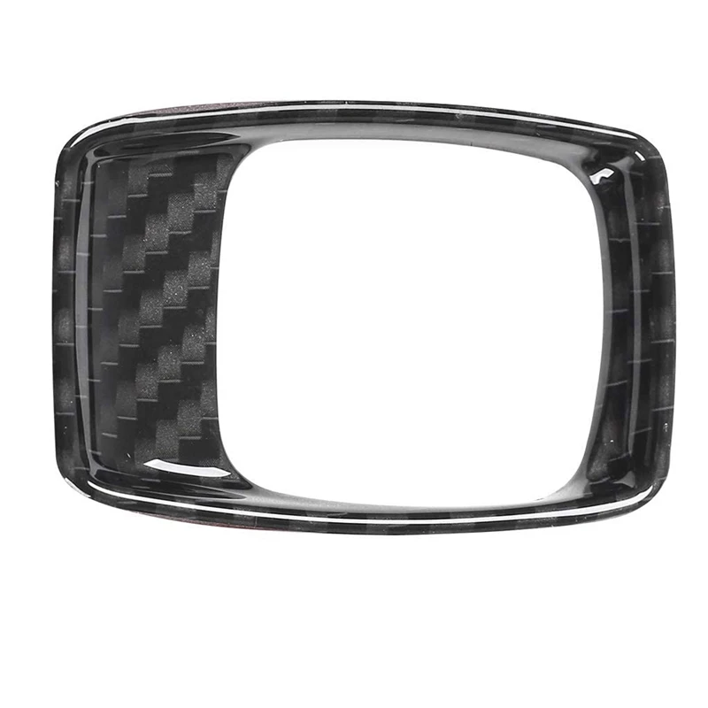 

for Chevrolet Camaro 2017-2020 Car Carbon Fiber Grain Dashboard Ignition Switch Lighter Decoration Frame Cover Trim