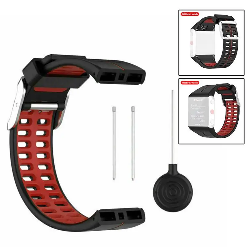 

New Outdoor Soft Silicone Replacement Wrist Watch Band For Polar V800 Accessories For Men Women Wristband Watch Smartwatch L7Q1