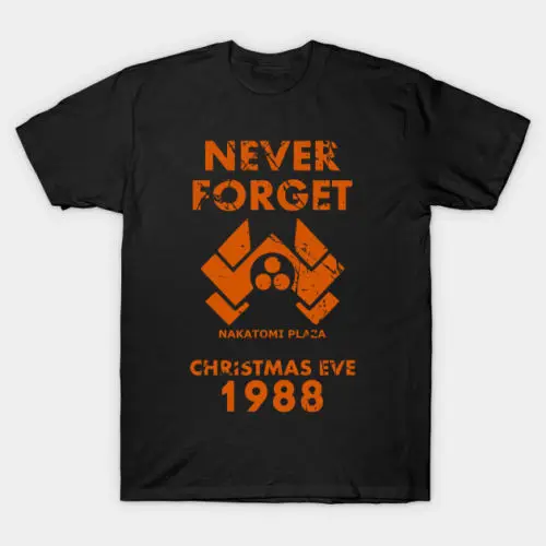 

Never Forget Nakatomi Plaza Christmas Eve 2020 Summer Style Fashion Men O-Neck Solid Short Sleeve T Shirt Ideas