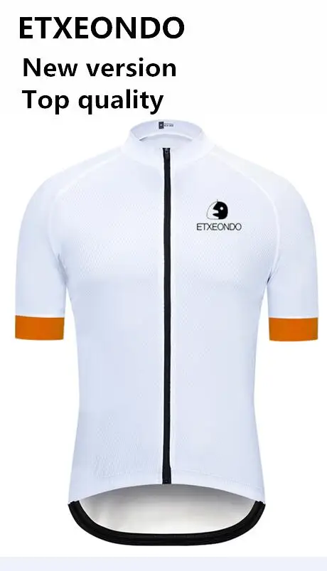 Jersey Новая версия! Etxeondo Велоспорт Джерси мужская команда короткий рукав рубашки летние быстросохнущие MTB велосипед одежда топы Одежда для велоспорта - Цвет: Jersey