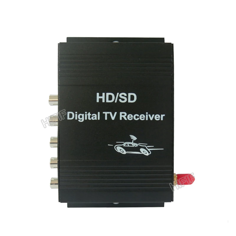 Mobile Car ISDB-T Digital TV BOX External Receiver /Tuner For South American ONE SEG Free shipping |