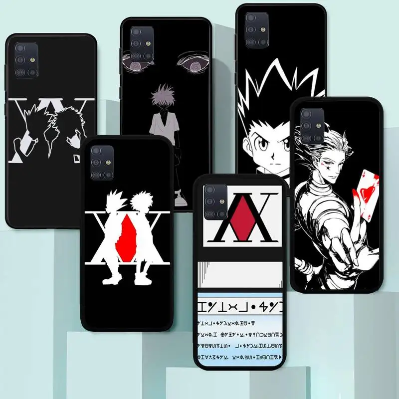 

Anime HXH Hunter X Hunter Phone Case For Samsung A50 A51 A71 A12 A72 A52 A32 A02 A20E A31 A40 A70 A80 Fundas coque