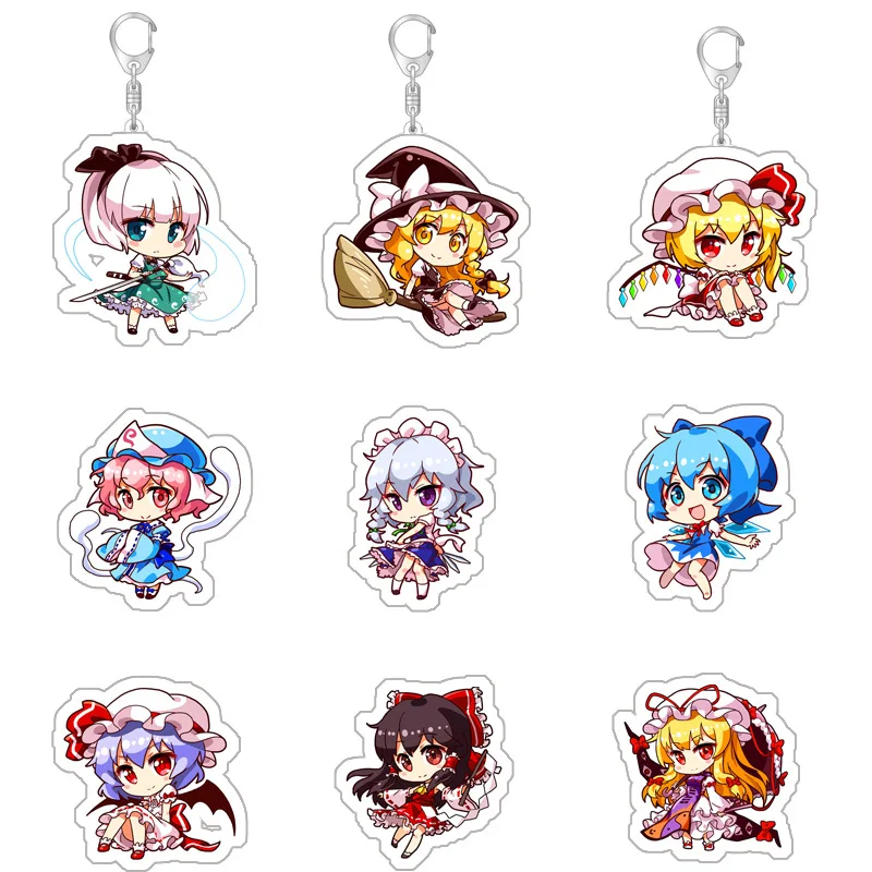 

Orient Project Animation Keychains Bag Key Chain Acrylic Double-faced Pendant Gifts