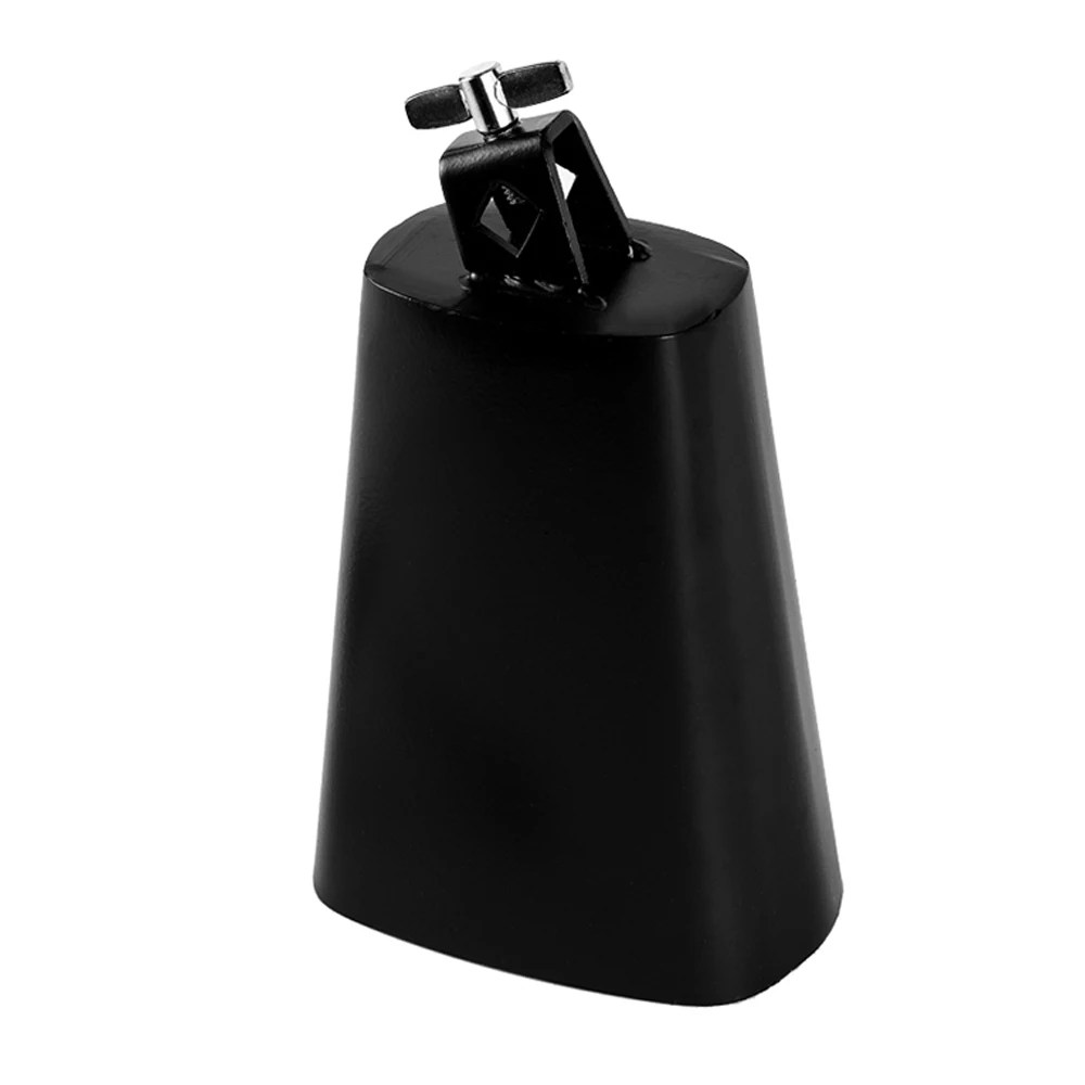 

6-inch Metal Cowbell Percussion Drum Accessory without Cowbell Clamp