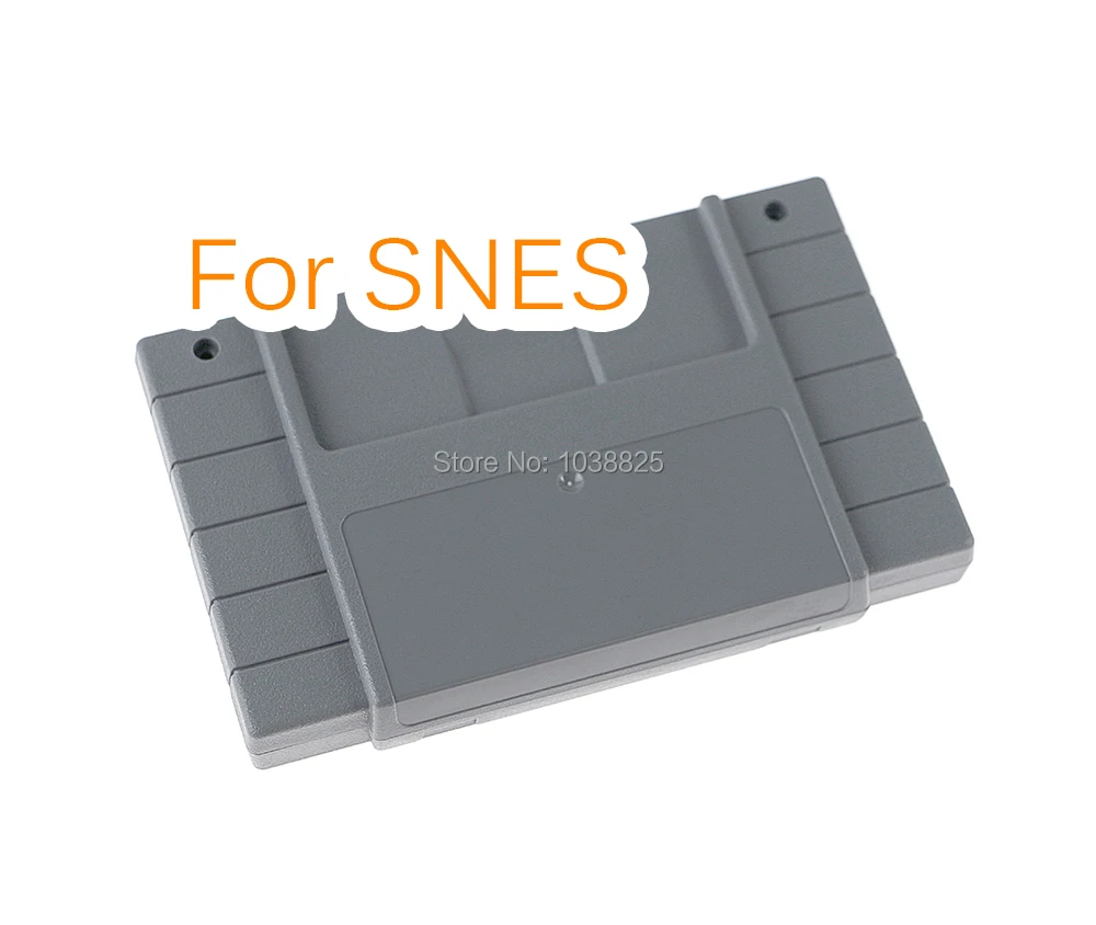 Американский игровой картридж пластиковый корпус 16 бит для карты SNES/S FC с 2