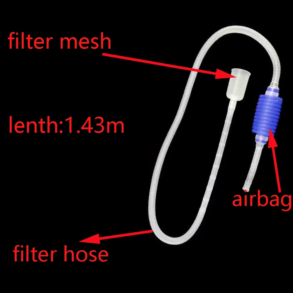 

Tank Cleaner Tools Aquarium Siphon Gravel Cleaner Fish Safe Tank Vacuum Pump Water Change Switch Filter Tank Supplies