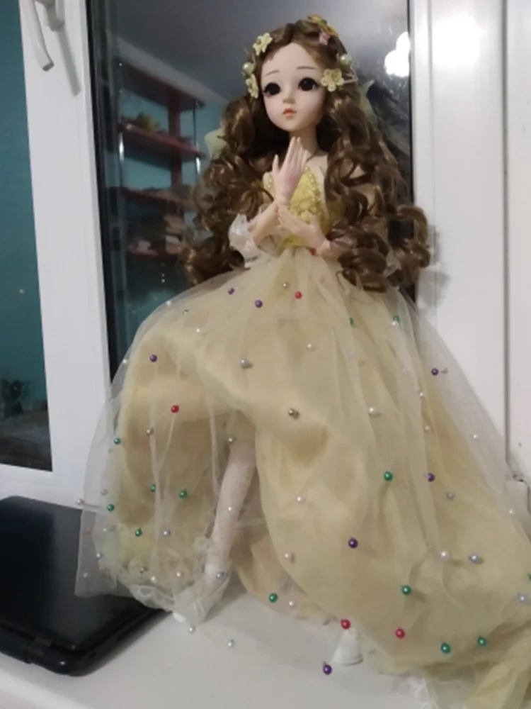 BJD 1/3 60 см куклы реборн для девочки с одеждой парики обувь макияж ручной работы красивые игрушки силиконовая Фантастическая кукла