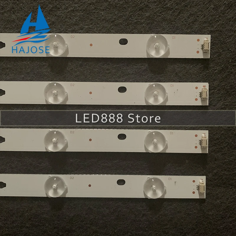 1 Набор = 4 шт. светодиодный полосы для Haier LE40F3000WX LK400D3HC34J подсветка JVC LT-40E71(A)