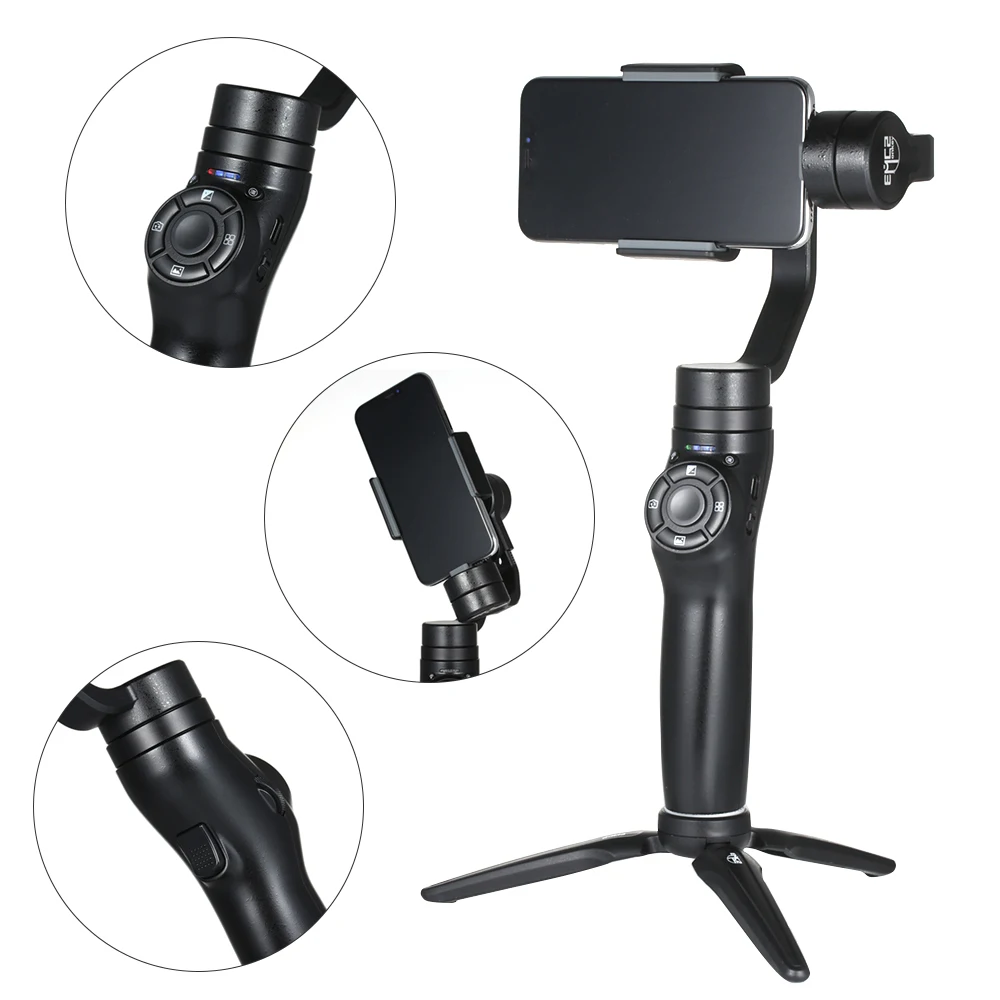 Держатель для фотоаппарата 3 осевая стабилизированная портативный монопод с