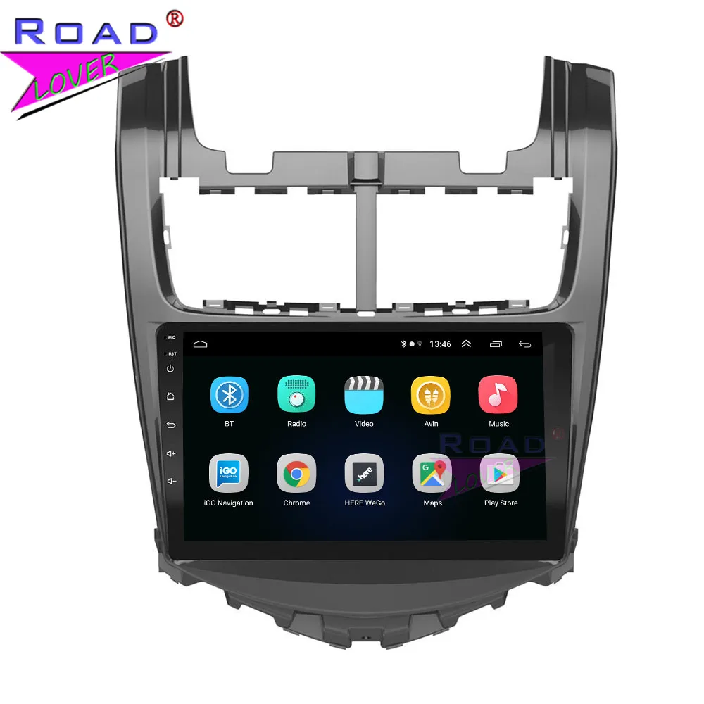 

Автомобильный мультимедийный плеер для Chevrolet Aveo 2014-2019, головное устройство, 9 дюймов, Android, радио, стерео, GPS-навигация, 6G + 128G, магнитофон