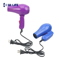 ha life 220v mini hair blow dryer 850w 1200w traveller hair dryer compact blower foldable portable excellent quality hair dryer