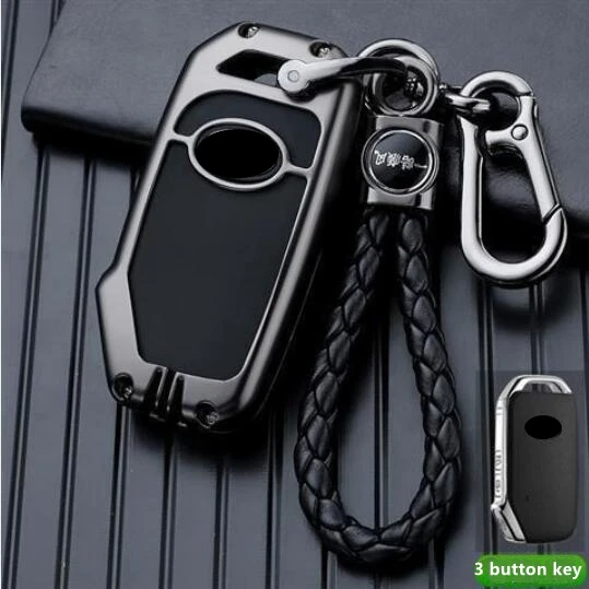 Автомобильный чехол для ключей из цинкового сплава держатель KIA KX3 Optima Forte Cerateo K3S