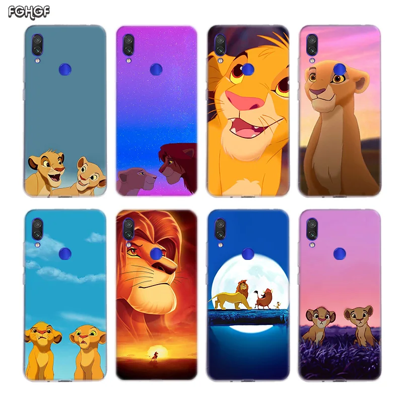 Мягкий ТПУ чехол Simba Король Лев для Xiaomi Xiomi CC9 Pro CC9E Note 10 A3 9 8 lite SE Pocophone F1 A1 A2 5X6X9