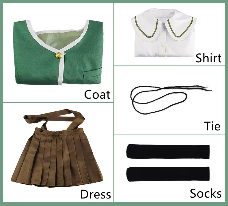 Костюм для косплея из аниме данганронпа Кума чихиро фуцзысаки женский костюм