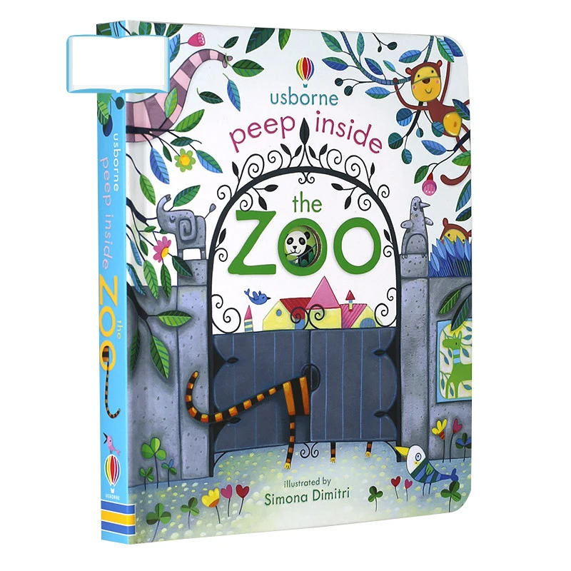 Детская книга для чтения с 3d-изображением животных | Канцтовары офиса и дома