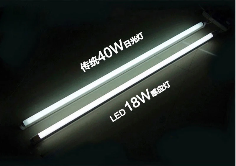 Fanlive Led ламповый свет T8 1,2 м радар Датчик движения светодиодная лампа 1200 мм 4 фута суперяркий SMD 18 18 Вт трубки со светодиодными лампами